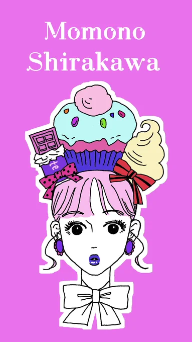 白川さんスマホ壁紙プレゼント
第3弾
スイーツ白川さん??? 