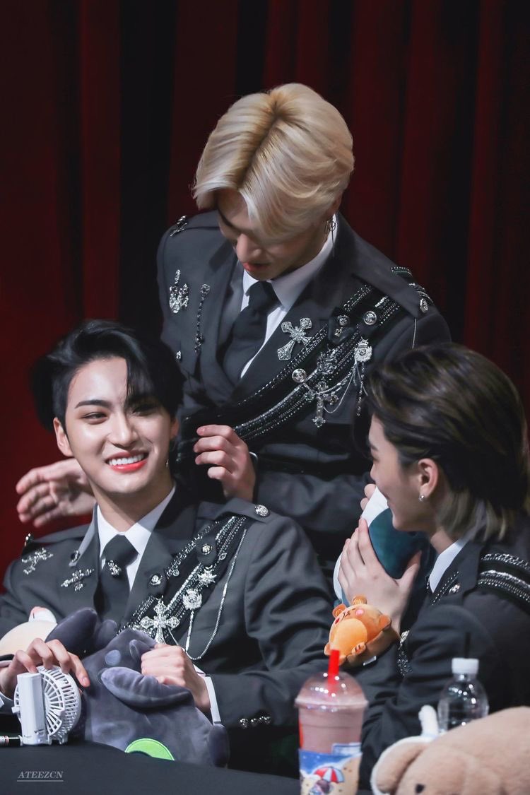 Do not separate! A thread  #ATEEZ  #SEONGHWA  #WOOYOUNG  #SAN  #WOOSANHWA  @ATEEZofficial