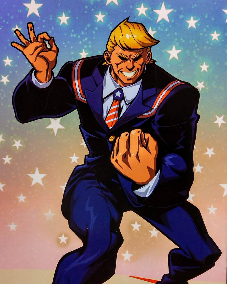 ReasonsImBroke's tweet photo. Do not fear! #WallMight is here! ๐บ๐ธ
#Comics #ComicBooks #Indie #DonaldTrump #Trump #AllMight #MyHeroAcademia #MHA @POTUSThump @NinjainkArt @AntarcticPress https://t.co/uZn61vrIf2
