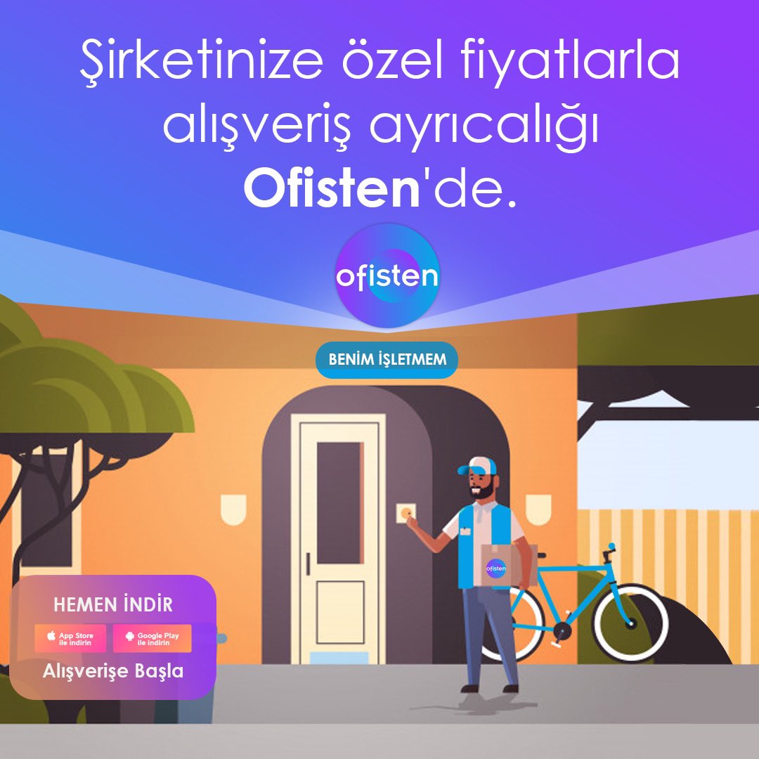ofistenapp's tweet photo. Ofisten’in ayrıcalıklı dünyasına şimdi siz de katılın! https://t.co/ChiNvpGsE4