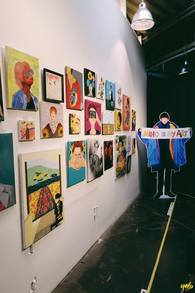 YeloHouse's tweet photo. ภาพบรรยากาศงานวันแรก
MINO is My Art 🎨💖
นิทรรศการยังมีถึงวันอาทิตย์น้า
แวะมาเยี่ยมชมภาพสวยๆจากแฟนๆพี่มิกันได้นะคะ🥰✨
#YeloHouse #Minoismyart #mino https://t.co/08bGbwTIAi