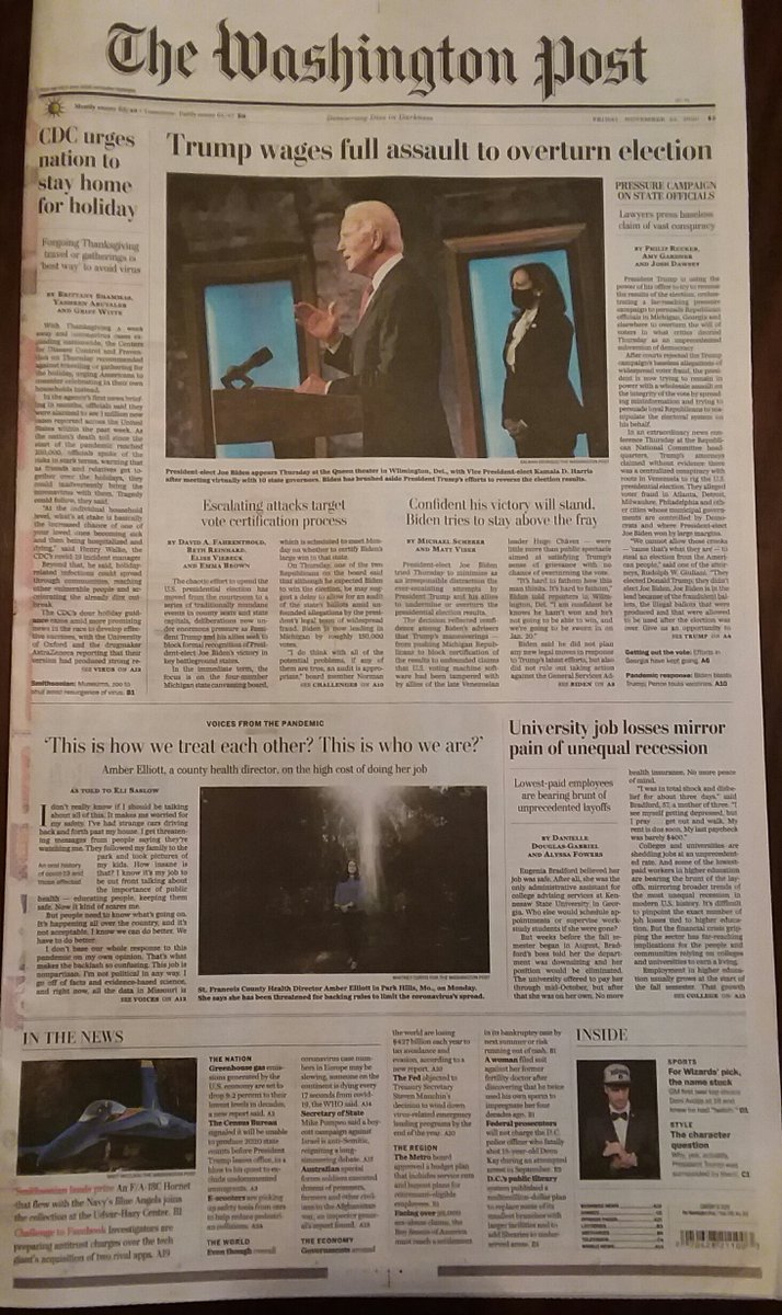 I think we are all feeling assaulted by  #Distraction2020 