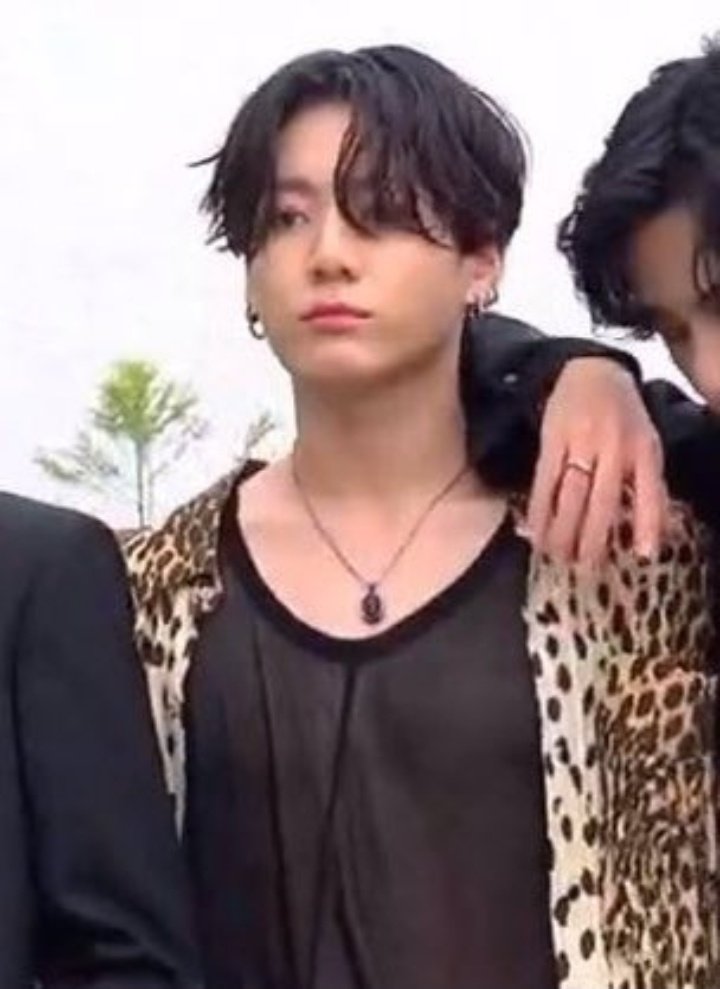 aaronslook's tweet photo. jungkook turned 23 and immediately refused to wear anything that covered his massive boobs https://t.co/f5rh23AiSH