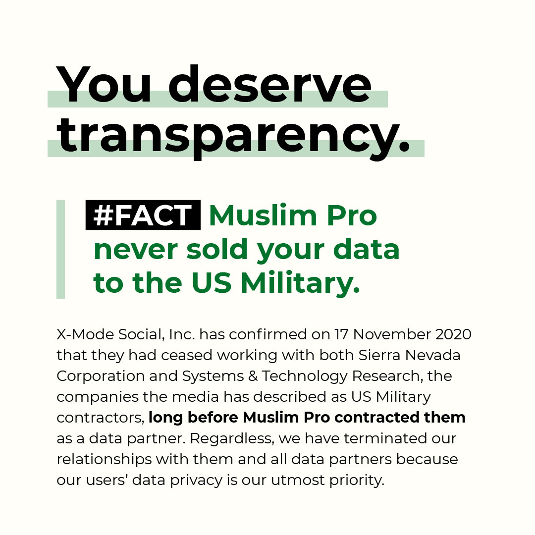 Muslim Pro App tweet media