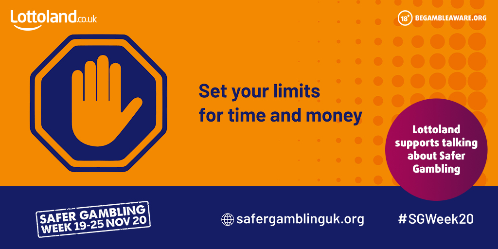 We know betting on lotteries and playing games can be fun, but it's important to do safely. That means staying in control, keeping on top of the time you spend playing and never spending more than you can afford.

#sgweek20 #safergamblingweek20 #safergamblingweek #SaferGambling