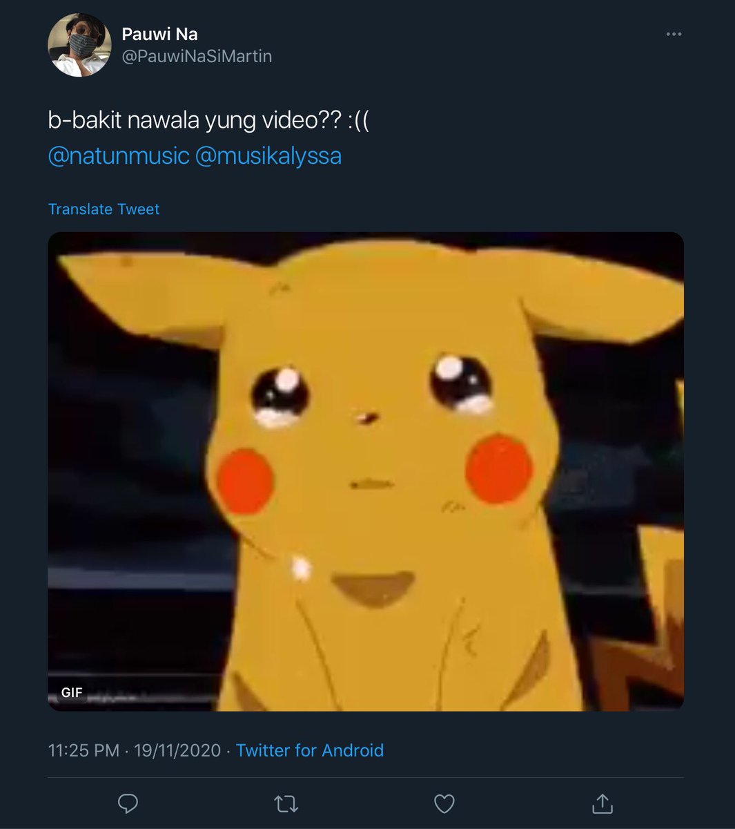musikalyssa's tweet photo. Ang lahat ng pagkawala ay may dahilan.

ALYSSA x Natun

Tiyak. 
Spotify.
2021.

Maraming salamat sa mga nakaabot sa upload kagabi!

#OCRecords
#NormalizeBusking
#AdjustYourFrequency https://t.co/mSuEPwrfHw