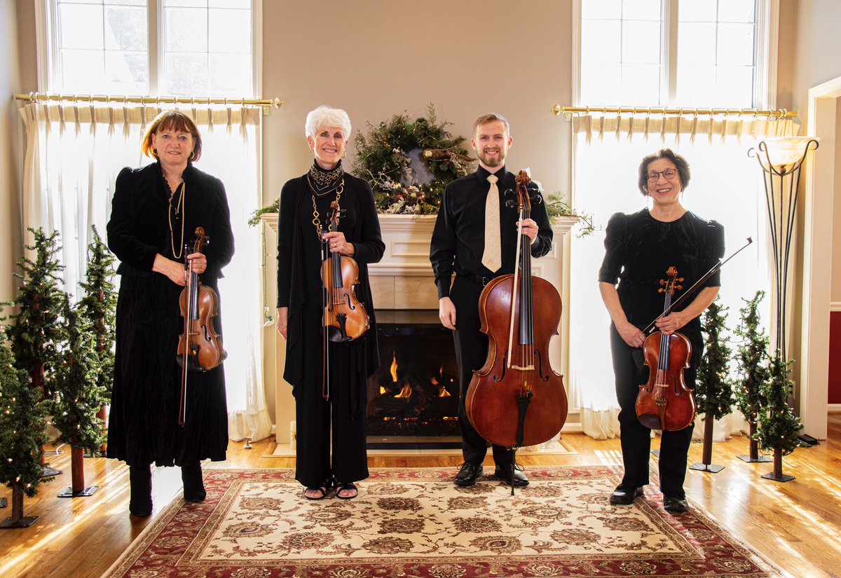 Videos of Kansas City Civic orchestra quartets playing my arrangements of holiday favorites are now available for a minimum donation of $20.20 <a href="/kccivic/">Platinum Palace</a>.org. Get video links to enjoy and share!#kansascitycivicorchestra  #makingmusic  #spreadingjoy #fundraiser  #supportthearts