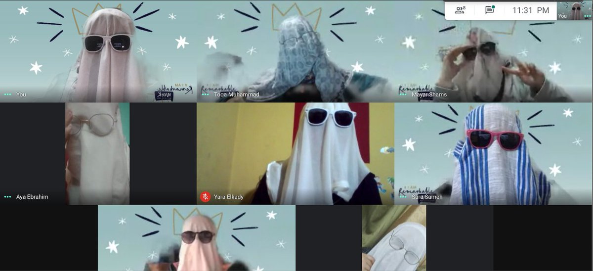 iayazedan's tweet photo. After a long week full of different things, we should have celebrated! 🥳🤪👻
Thank you all for making @IamRemarkable_  week happen!
#family 
#GDGMENA
#DSCMENA
#IamRemarkableWeek2020 https://t.co/pM725V63kt