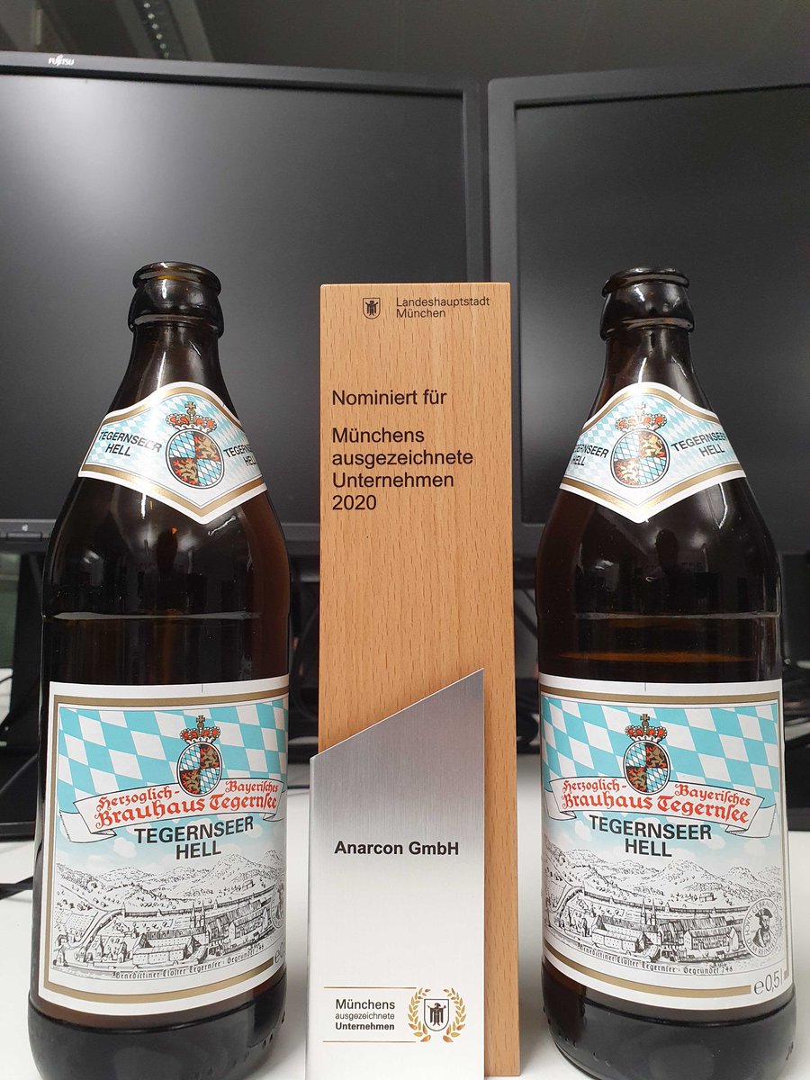 Gestern gab es den nächsten Grund um (natürlich in ganz kleiner Runde) anzustoßen. Für den Sieg hat es leider nicht gereicht, aber wir freuen uns trotzdem sehr über die Nominierung. Wir haben es immerhin unter die besten Acht geschafft! 

#MünchensausgezeichneteUnternehmen2020