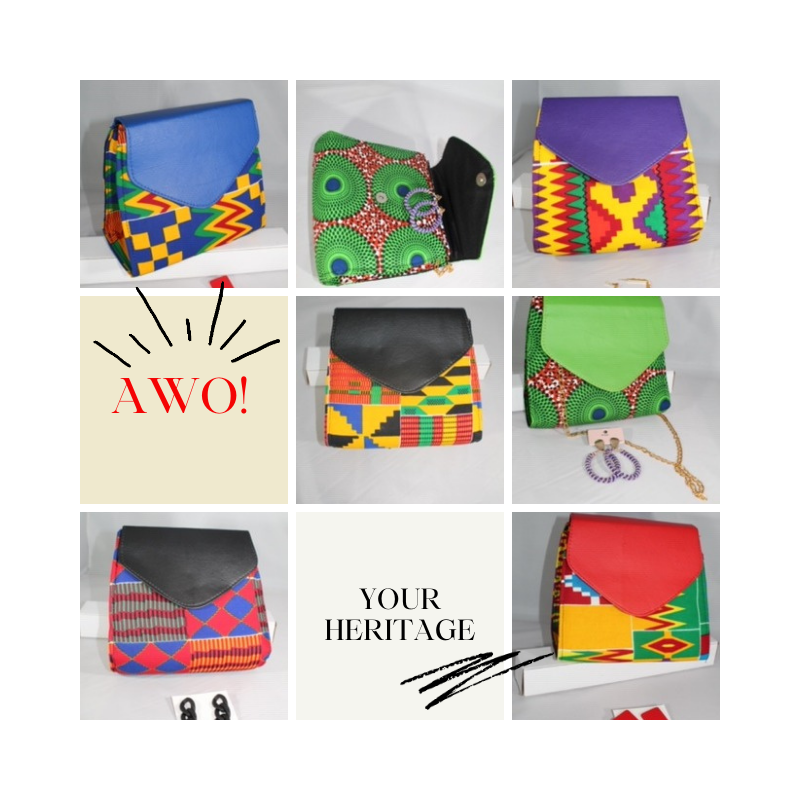 Awoinc77's tweet photo. Handmade Ankara Handbag with Matching Small Earrings! 
#awofire.com
#Wearyourheritage  #handmadesandals #handmadeclutch #supportblackbusinesses #blackbusinessowner #comingsoon https://t.co/LHyUHP52ft