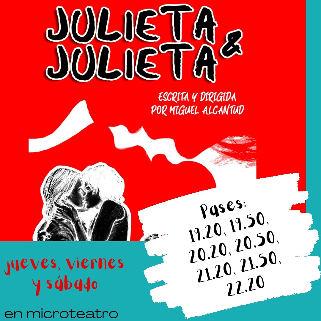 rosanbm's tweet photo. Nos vemos en @microteatro con una obra de @miguetud y con mi compi @almudenacid #microjulieta https://t.co/fcO2FTXvmg