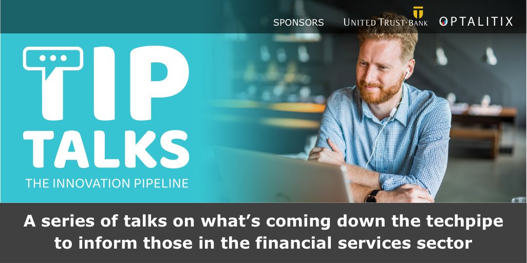 UnitedTrustBank's tweet photo. #TipTalks is a new exciting project involving a series of webinars discussing what’s coming down the #tech pipeline. We are looking forward to welcoming panellists from the tech and #lending sector! https://t.co/2dgZue2IOp
Sponsored by @UnitedTrustBank and @optalitix
#finance https://t.co/PCBiPnBxom