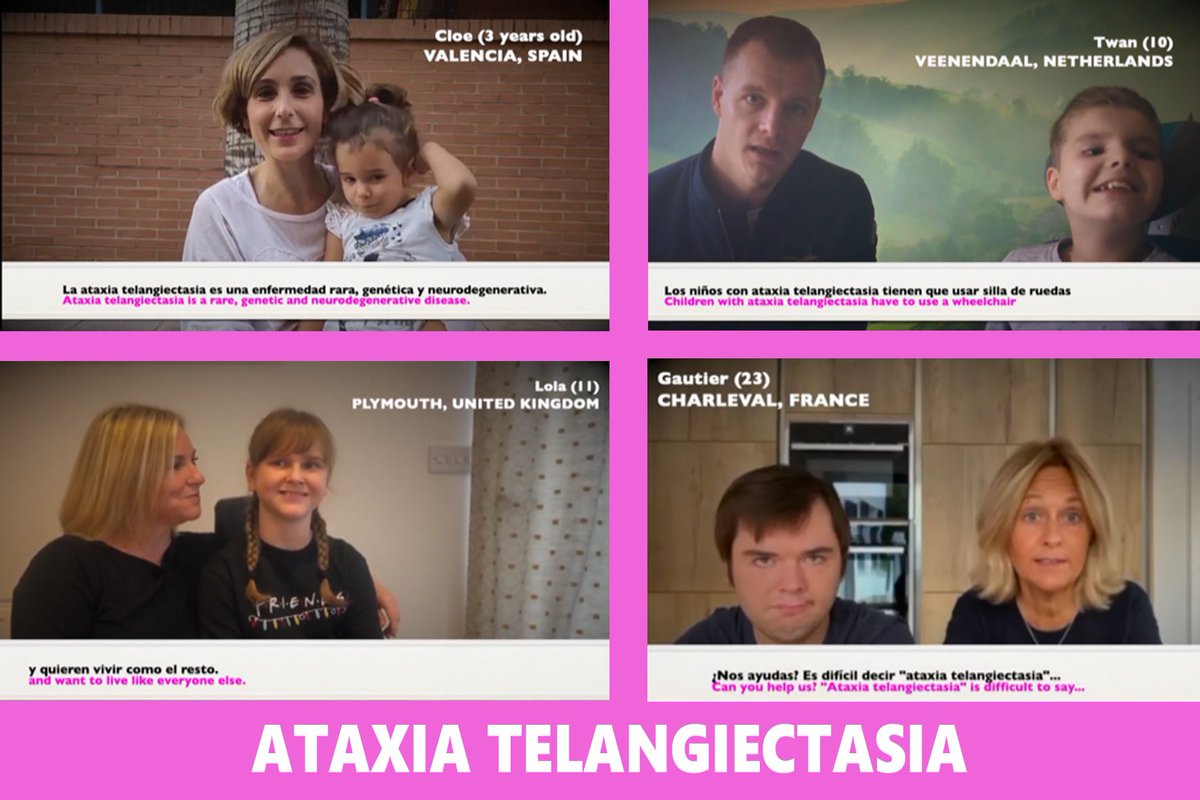 AEF_AT's tweet photo. 💕Pensando en una buena acción para #GivingTuesday? Te hacemos una propuesta 😊 ➡️➡️ https://t.co/ymFTIIy5M7 #AtaxiaTelangiectasia https://t.co/gyPk0HlDmo
