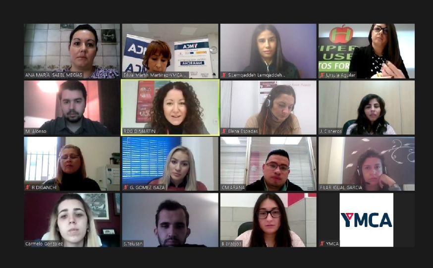 ymca_esp's tweet photo. Citas rápidas entre #empresas y #jóvenes del sector Alimentación en #Toledo en el #YMCASpeedJobDating. Nuestros/as jóvenes han tenido la oportunidad de formar parte de procesos de selección de supermercados @hiper_usera, @alcampo, Abuelo Felix, @jamondecarmelo y de @adecco_es. https://t.co/Gp3Fr3CFoy