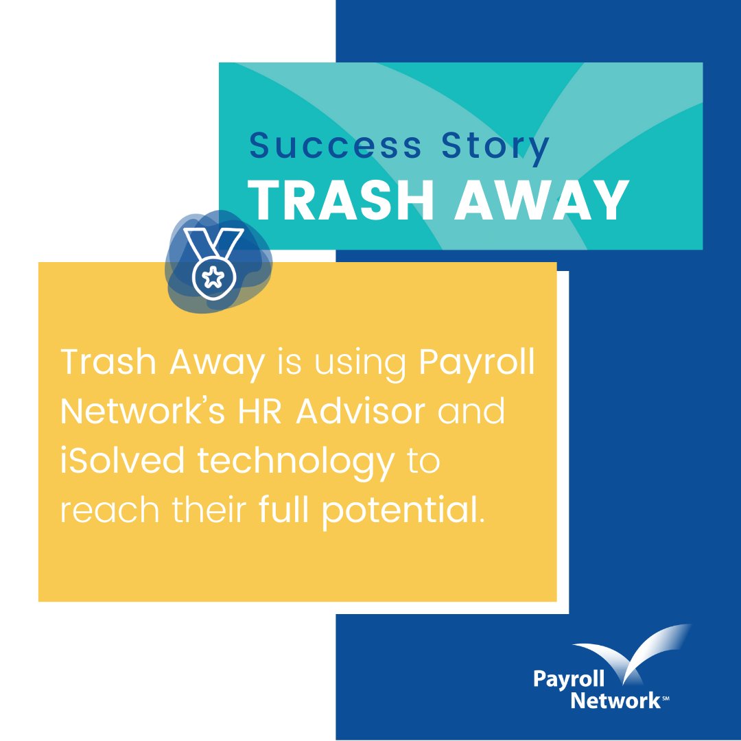 pnihcm's tweet photo. Want to learn how we helped our #client, Trash Away, reach their full potential? Check out our success story! 👇
https://t.co/c2nA91ToEN
#payrollnetwork #trashaway #hradvisor #humanresources #humancapitalmanagment #peopleplatform #fullpotential https://t.co/RmypbOioH6