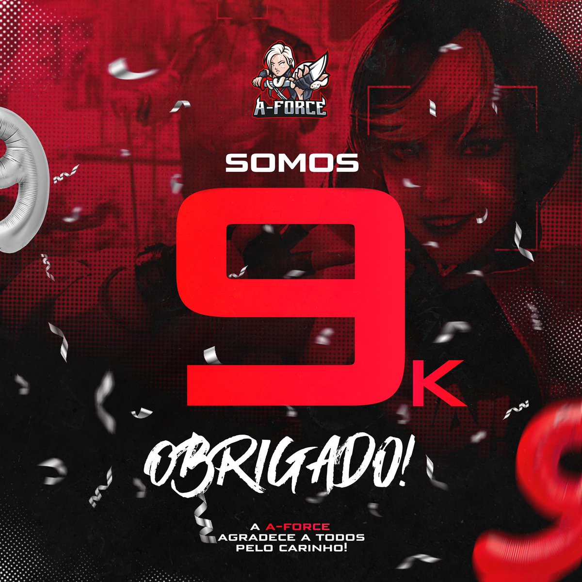 aforceteam's tweet photo. Somos 9 mil seguidores no Instagram. Obrigada a todos que fizeram parte dessa conquista e dessa história. #GoAF 💖 https://t.co/Y5hCehlByZ