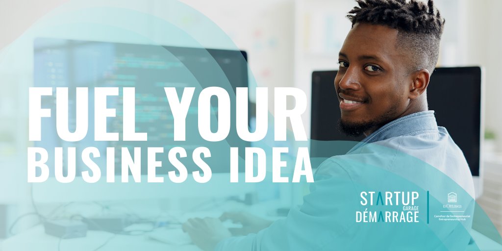 uOttawa Entrepreneur(e) (@uottawaehub) on Twitter photo Hey <a href="/uOttawa/">Université d'Ottawa | University of Ottawa</a> students!
Do you have a business idea? Want to turn it into something more?
<a href="/start_up_garage/">Garage Démarrage | Startup Garage</a> is a 4-month pre-accelerator program designed to assist you in getting your venture started.
Interested? Submit your application >> startupgarage.ca Hey <a href="/uOttawa/">Université d'Ottawa | University of Ottawa</a> students!
Do you have a business idea? Want to turn it into something more?
<a href="/start_up_garage/">Garage Démarrage | Startup Garage</a> is a 4-month pre-accelerator program designed to assist you in getting your venture started.
Interested? Submit your application >> startupgarage.ca