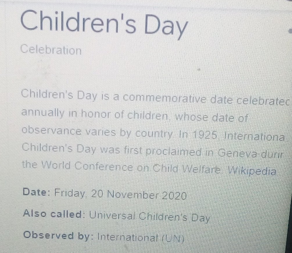 ClickbaitClick's tweet photo. We celebrate children today 🤰👣 
#WorldChildrensDay  #UniversalChildrensDay # https://t.co/6jgjVa9HeC
