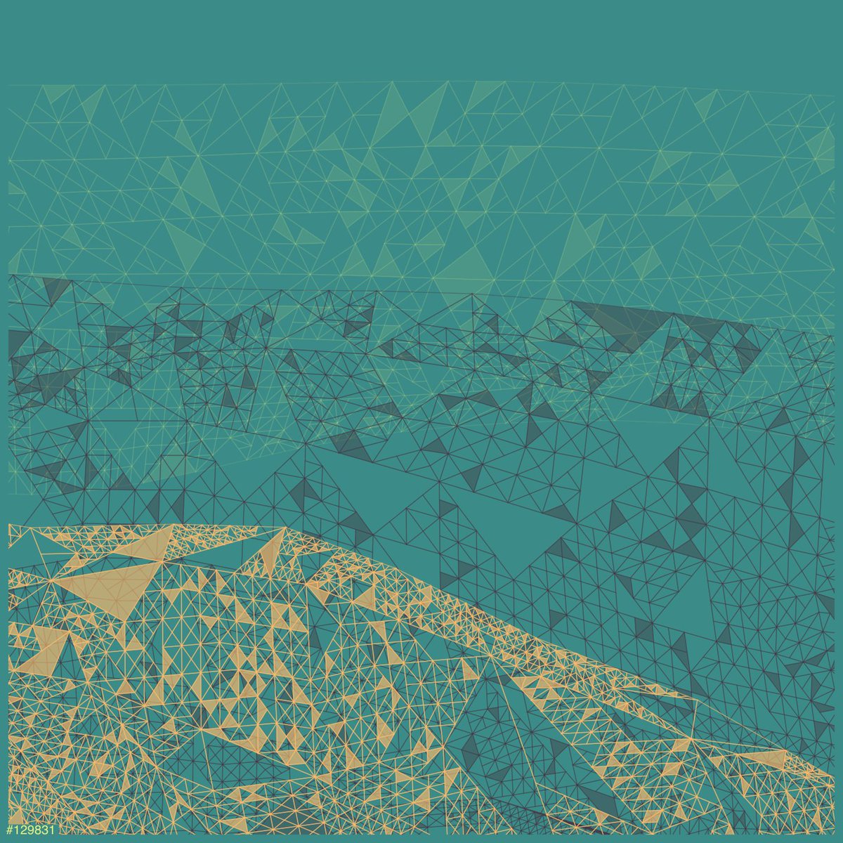 ajfisher's tweet photo. Layering strips of subdivided triangles of varying intensity.

2020.20/ Subdivision Study II

#codevember #codevember2020 #javascript #generative https://t.co/MXPYJv8pcW