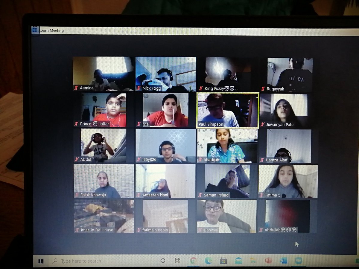 6F have worked really hard this week on Zoom. We are currently finishing the week with some public speaking  with Mr Simpson. Keep up  the hard work! <a href="/LBMDRAMA/">Littlebigmouth Drama</a>