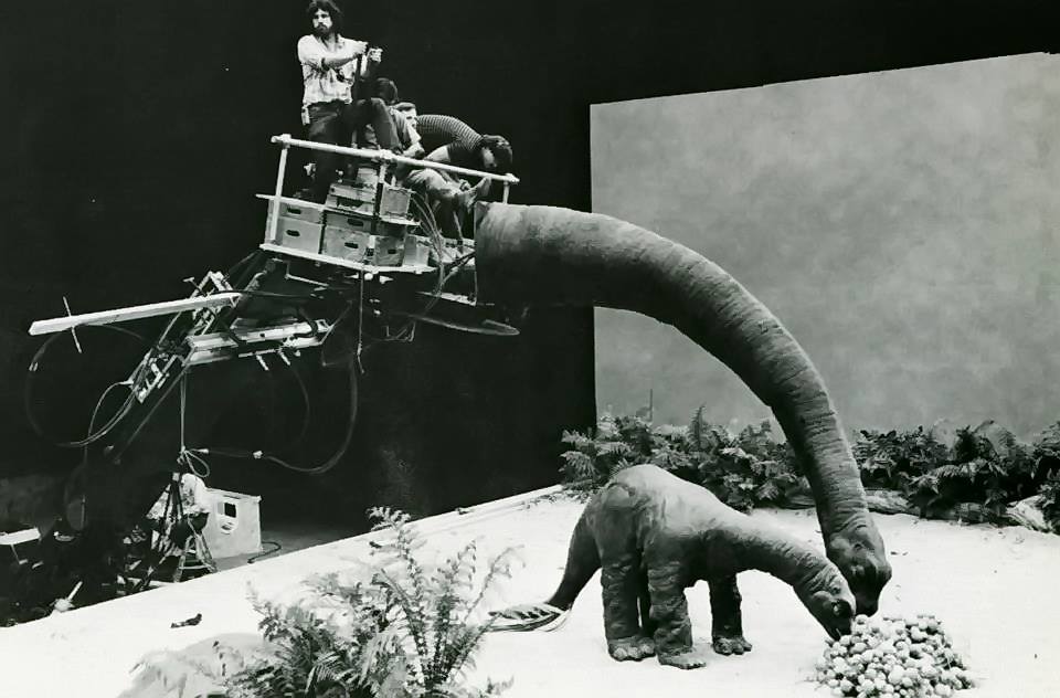 They were built in the USA over a year's time. Raponi and company worked blind without a completed script, not knowing what even the puppets would be expected to do. Numerous prototypes were scrapped.