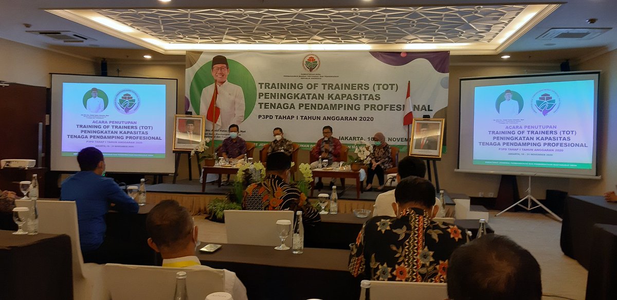 tppkemendes's tweet photo. Penutupan TOT  Peningkatan Kapasitas Tenaga Pendamping Profesional  P3PD Tahap 1 TA. 2020, semoga bermanfaat dan tetap semangat
@halimiskandarnu @taufikmadjid71 @malik_haramain @FahriLabado @NursaidM @azzameldzikrie @KemenDesa https://t.co/A9EtmOuRva