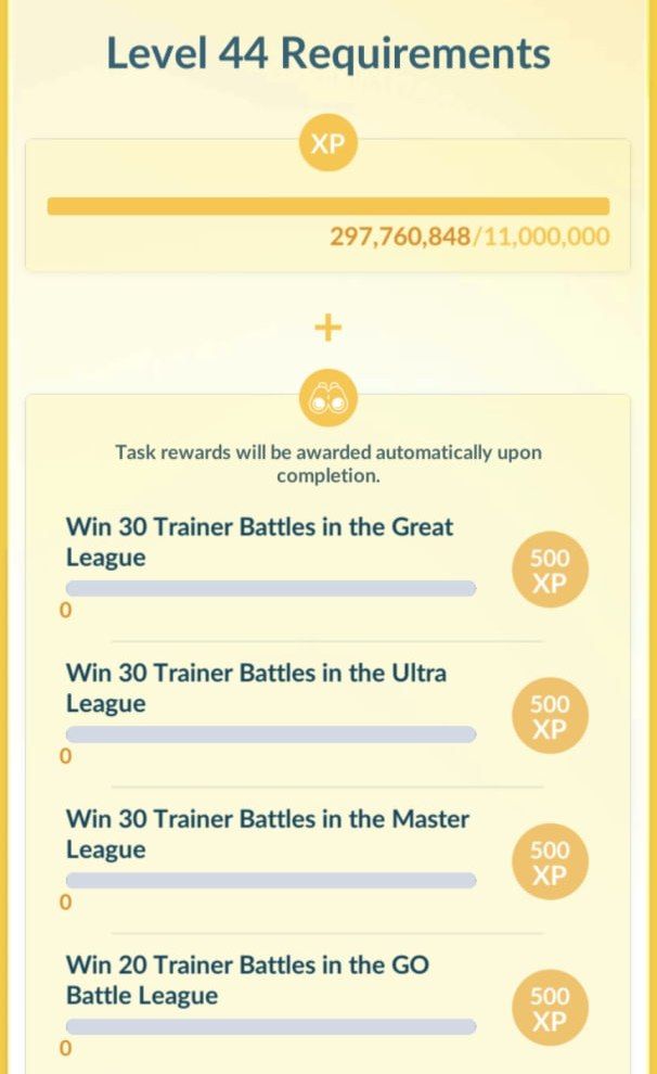 ParanoiasGamers's tweet photo. TEAM PARANOICO!
Seguimos con los reportes desde Australia.
*11 millones de XP (retroactivo)
*Requerimientos para subir a nivel 44:
*Gana 30 batallas en Liga Super.
*Gana 30 batallas en Liga Ultra.
*Gana 30 batallas en Liga Master.
*Gana 20 batallas de GBL.
#PokemonGO https://t.co/W5MqPZHH6R