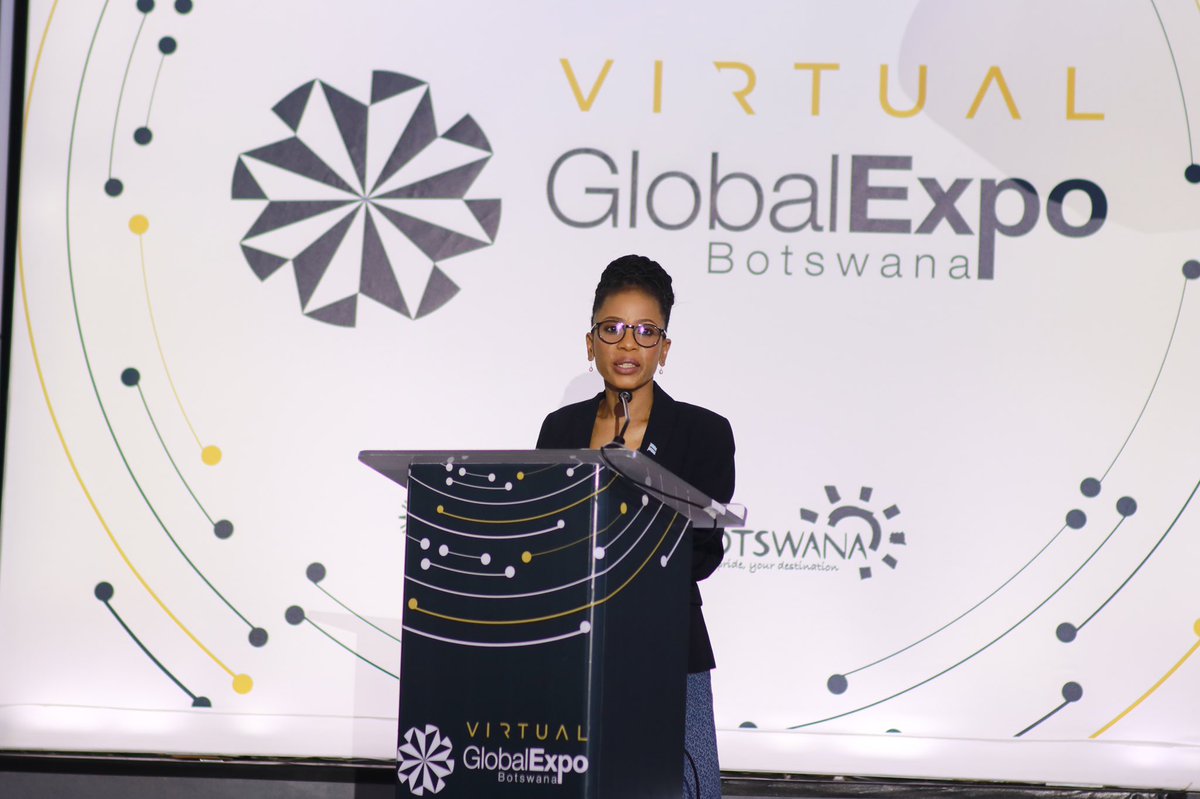 SeramePeggy's tweet photo. It is the official closing ceremony of the historic first ever Virtual Global Expo Botswana 2020 this evening. We are having a fashion show and awards ceremony. Log into  https://t.co/p2eOkrg8FG at 1800hrs &amp; Brand Botswana Facebook page to watch the live event.  #PushaBW #GEB2020 https://t.co/SDjj5FPsSQ