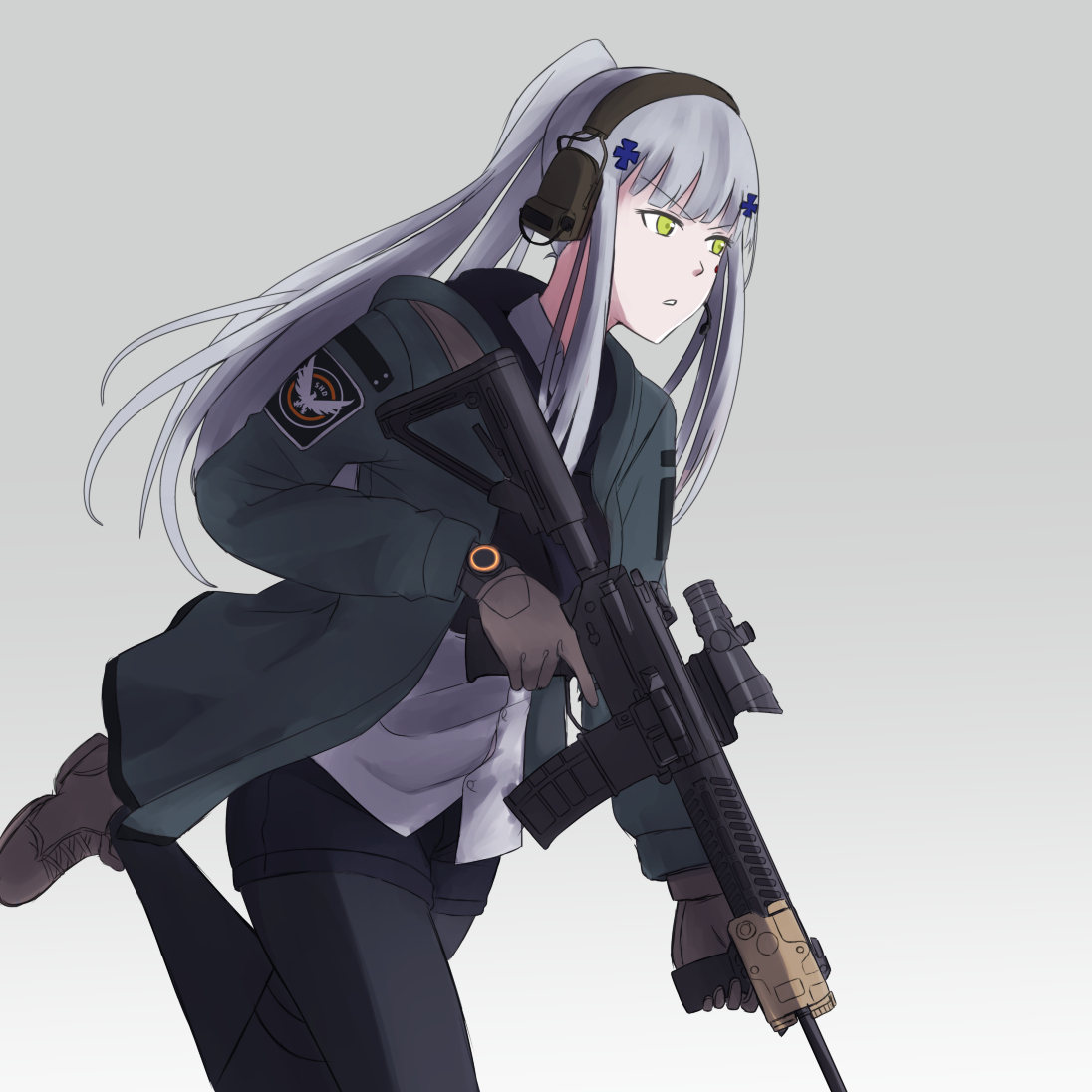 Cyka Commissions Full 4 4 Rkgk 少女前線 ドルフロ 소녀전선 Girlsfrontline Hk416