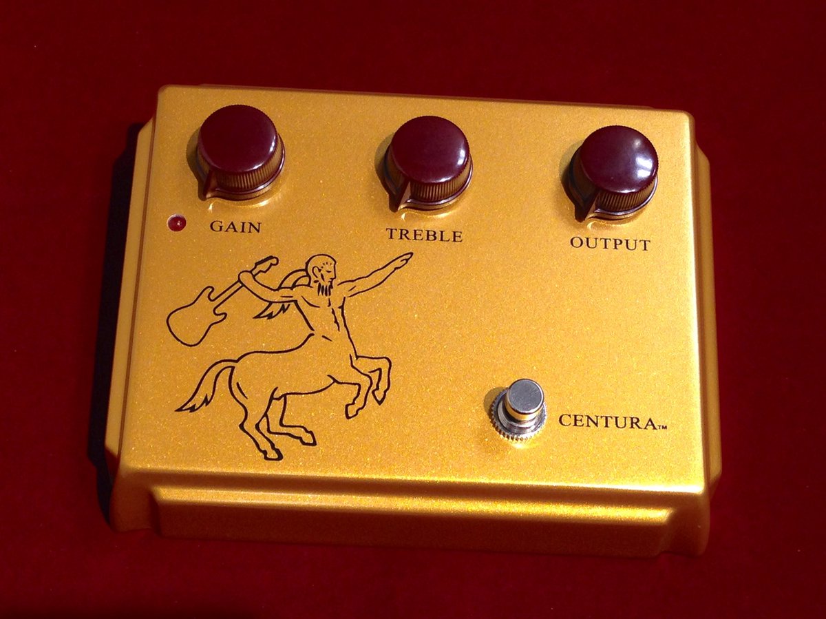 山野楽器 ロックイン難波 ロックイン難波 本物さながらのデザインと形状 再現度で人気の Ceriatone 定番モデル Centura Gold 絵付き ですが 今回の入荷は開発当初の回路を採用した Early Ver 通常品よりミッドが厚く音を射抜くポイントが