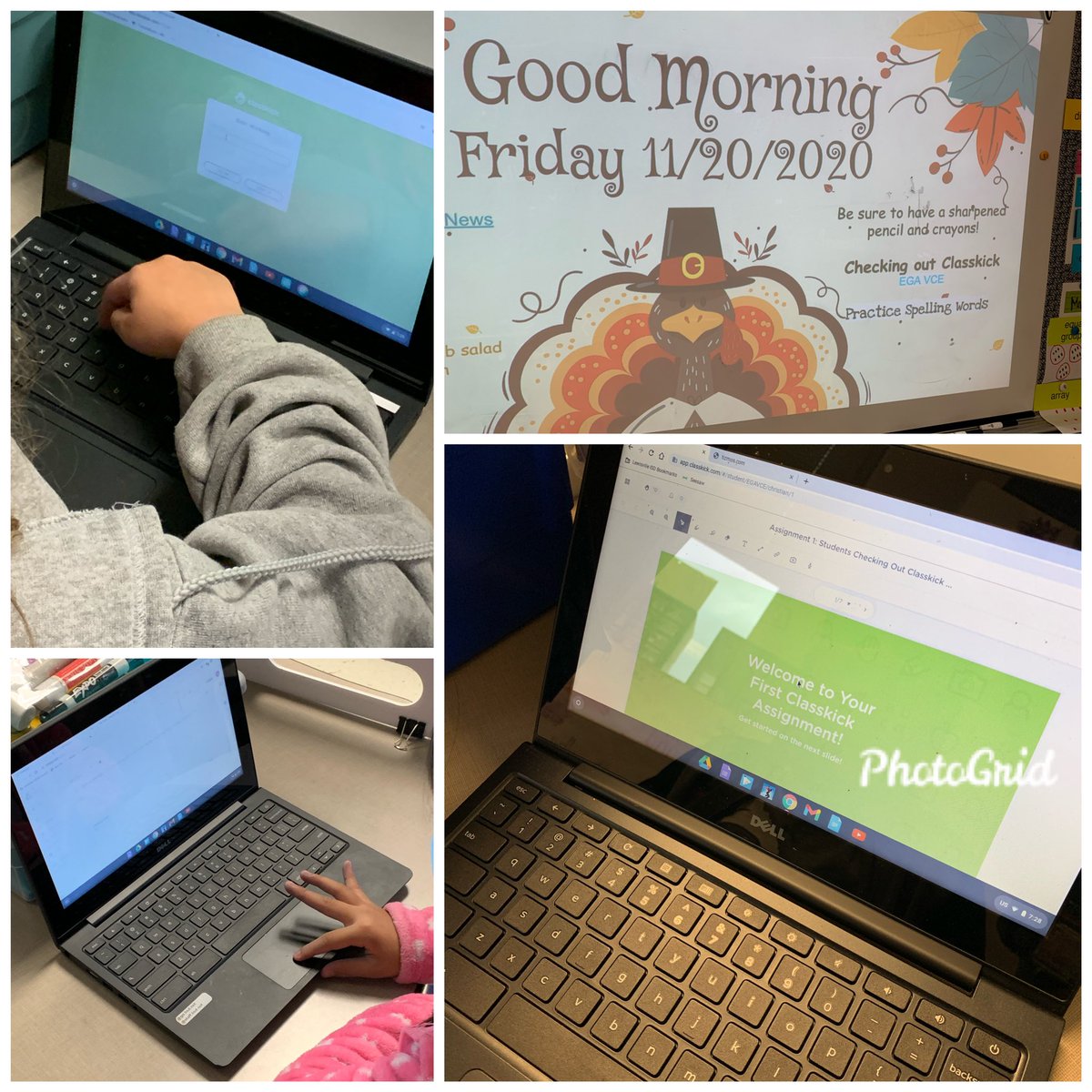 destined2teach7's tweet photo. Classkick for morning work on this Happy Friday @Camey_ES @andrea_swilley @fairchildin5th @MsBartley_2 #studentengagement #technologytouchdown #TeamCamey https://t.co/3st1VPkoPh