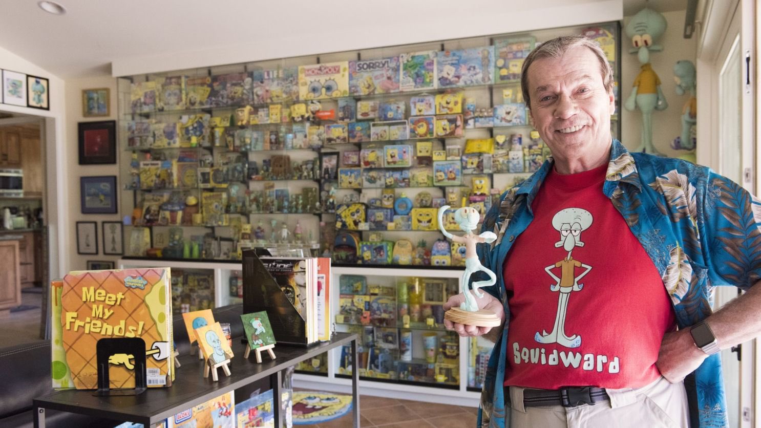 Happy 69th birthday to  Rodger Bumpass the voice of Squidward Q tentacles 