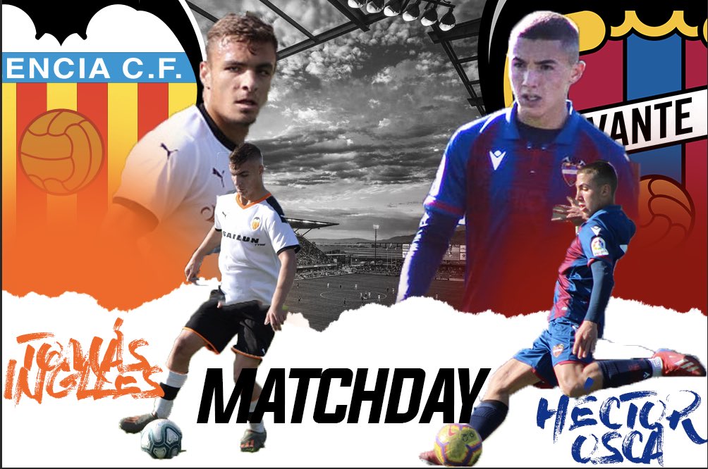 grupoparri's tweet photo. #VuelveLaLiga 

#HectorOsca vs @tomas_ingles11 

⚽️ @Academia_VCF vs @CanteraGranota 

📆 Sab 21.11.2020

⏰ 16.00h 

📍 Ciudad Deportiva @LevanteUD   

🏆  Juvenil División de Honor 

#teamparrigroup #HO8 #TI9 https://t.co/3OuXYZdQBr