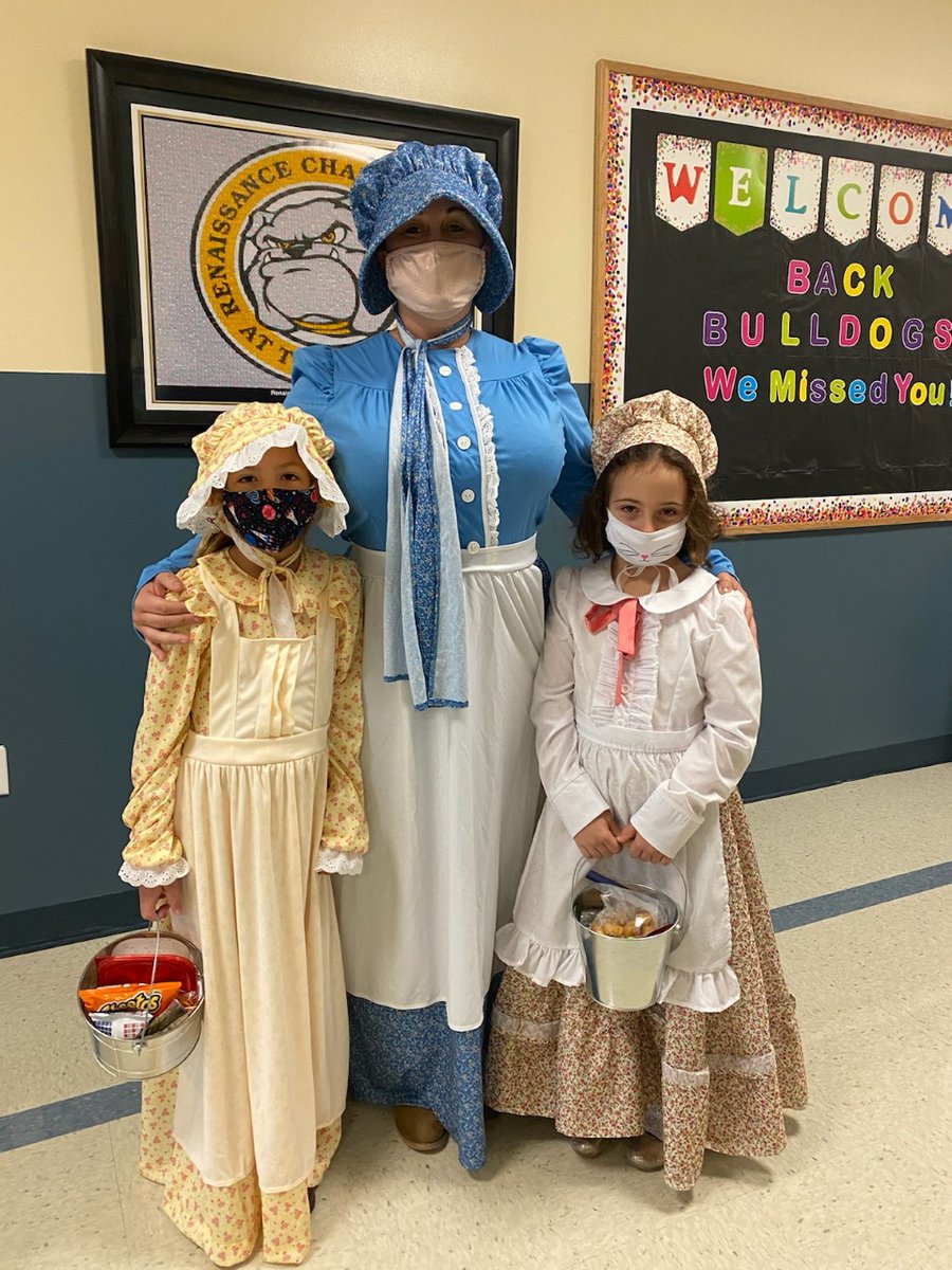 RenTradition's tweet photo. Mrs. Council's class will be experiencing "life in the past" to enhance their social studies unit. Students will be making butter, eliminating electricity and be dressed the part too! 
#bulldogstrong #csusaproud @galatop1 @CSUSAhq @CSUSAJonHage https://t.co/FWgEAF7yD5