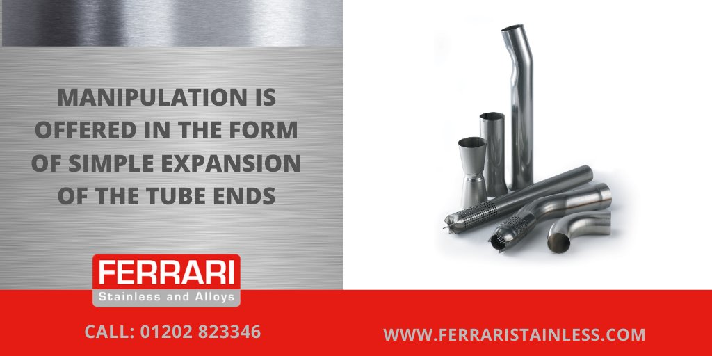 ferrariltd's tweet photo. Manipulation is offered in the form of simple expansion of the tube ends to complex shapes using notching, piercing, cruxiforming and many more methods. 

https://t.co/g9ZhuOtqMY 

#manufacturing #supply #engineering #fabrication #tube #endforming https://t.co/QVqayQBtuX