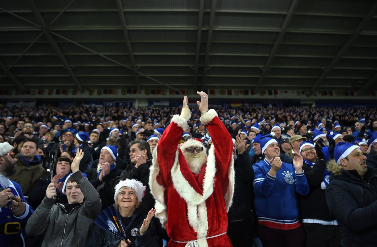 “At Christmas, they buy every single fan in the ground a mince pie, they get every single fan a pint before the game, they get every single fan a doughnut, they get us a Christmas hat,” said journalist  @CharlieJC93 , also a Leicester fan.It's a lovely touch.