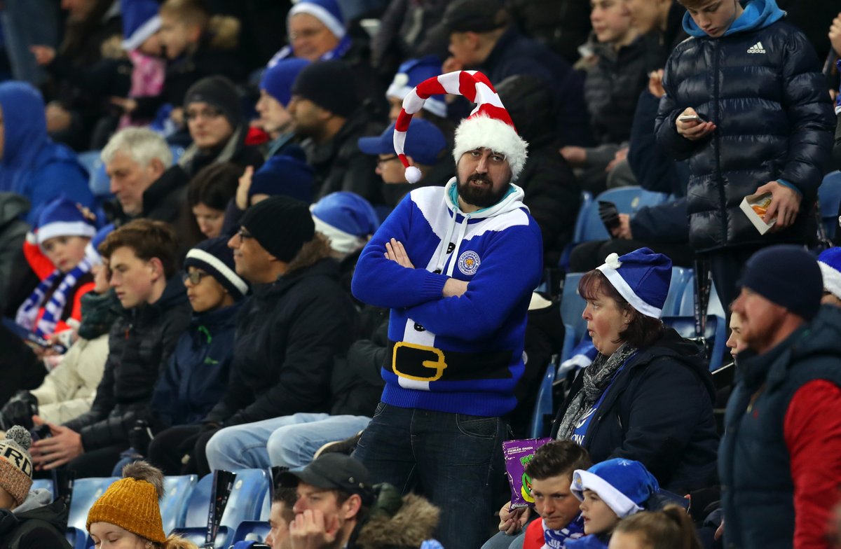 “At Christmas, they buy every single fan in the ground a mince pie, they get every single fan a pint before the game, they get every single fan a doughnut, they get us a Christmas hat,” said journalist  @CharlieJC93 , also a Leicester fan.It's a lovely touch.