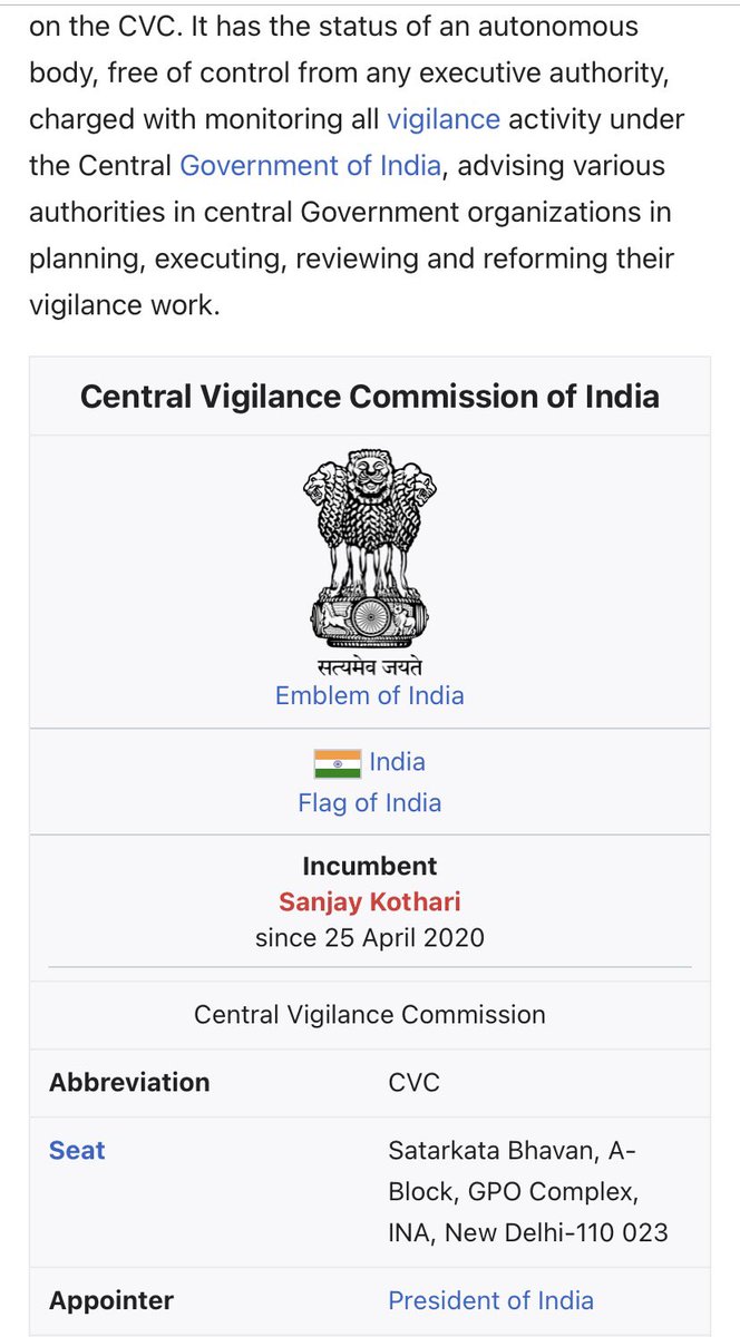 JiahKhanJustice's tweet photo. #CentralVigilanceCommissionOfIndia you have powers over #maharashtragovt #PoliceCommissioner #DCBi Let the eye of vigilance never be closed. #SanjayKothari head of #CVCOfIndia the vigilance of democracy & freedom #Impose302InSSRCase #JusticeForJiahKhan #CongressKilledJudiciary https://t.co/253gwKGyAH