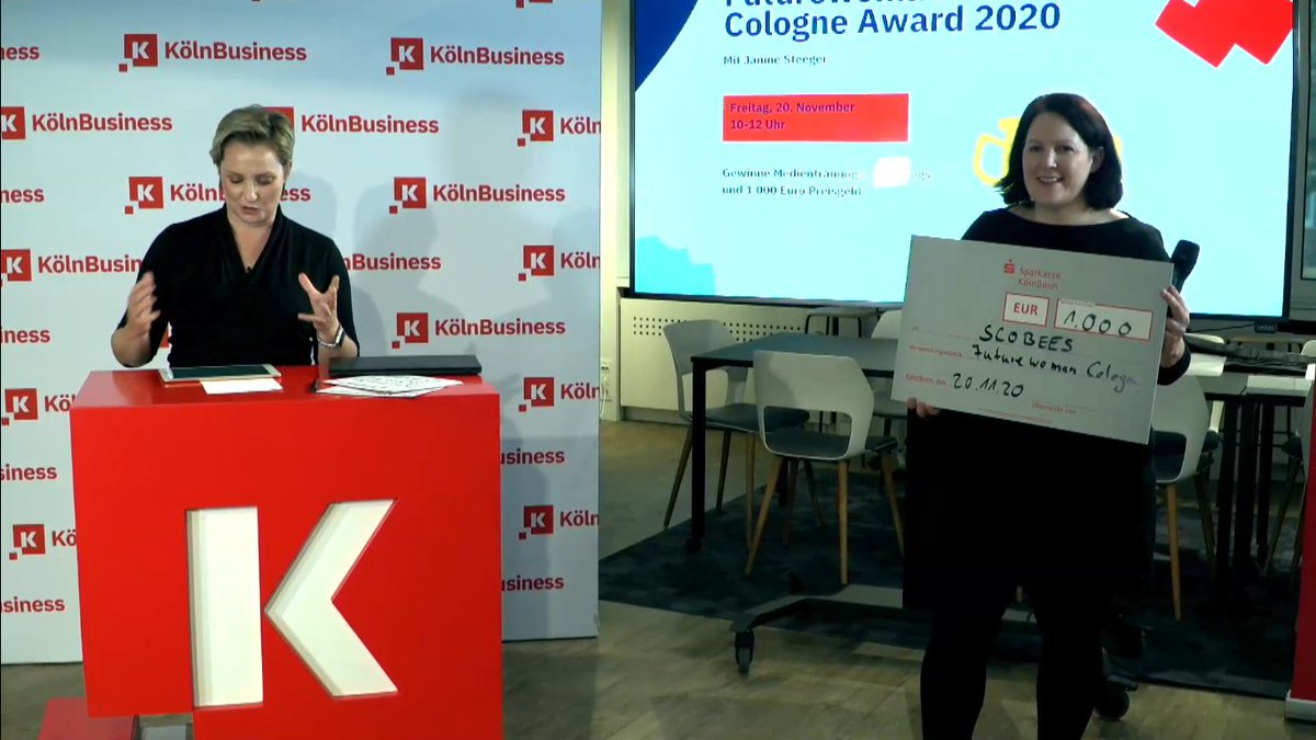 goScobees's tweet photo. Gewonnen - "Futurewomen Cologne 2020" 😆! Wir freuen uns sehr, dass die Jury großen Bedarf sieht, Schulen, außerschulischen Bildungsorganisationen und Kommunen   ein altersgerechtes Tool zur Verfügung zu stellen, dass partizipatives und eigenverantwortliches Lernen ermöglicht!!! https://t.co/uTLCU2A36l
