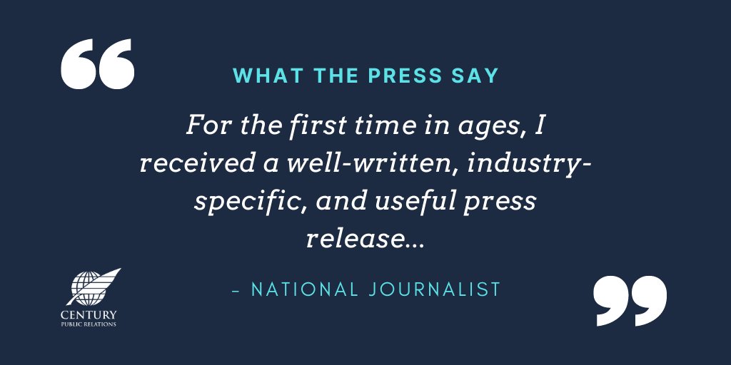 It’s always great to receive positive feedback from #nationalpress journalists. For a free consultation on how to raise your company’s profile through #PR please get in touch!