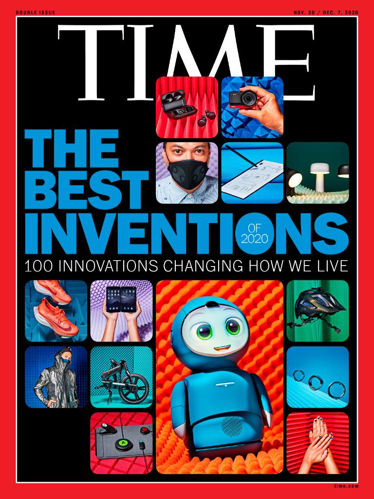 TIME's tweet photo. Introducing TIME’s 100 Best Inventions of 2020 https://t.co/NlII14iEPk https://t.co/kaS4I8wXV9