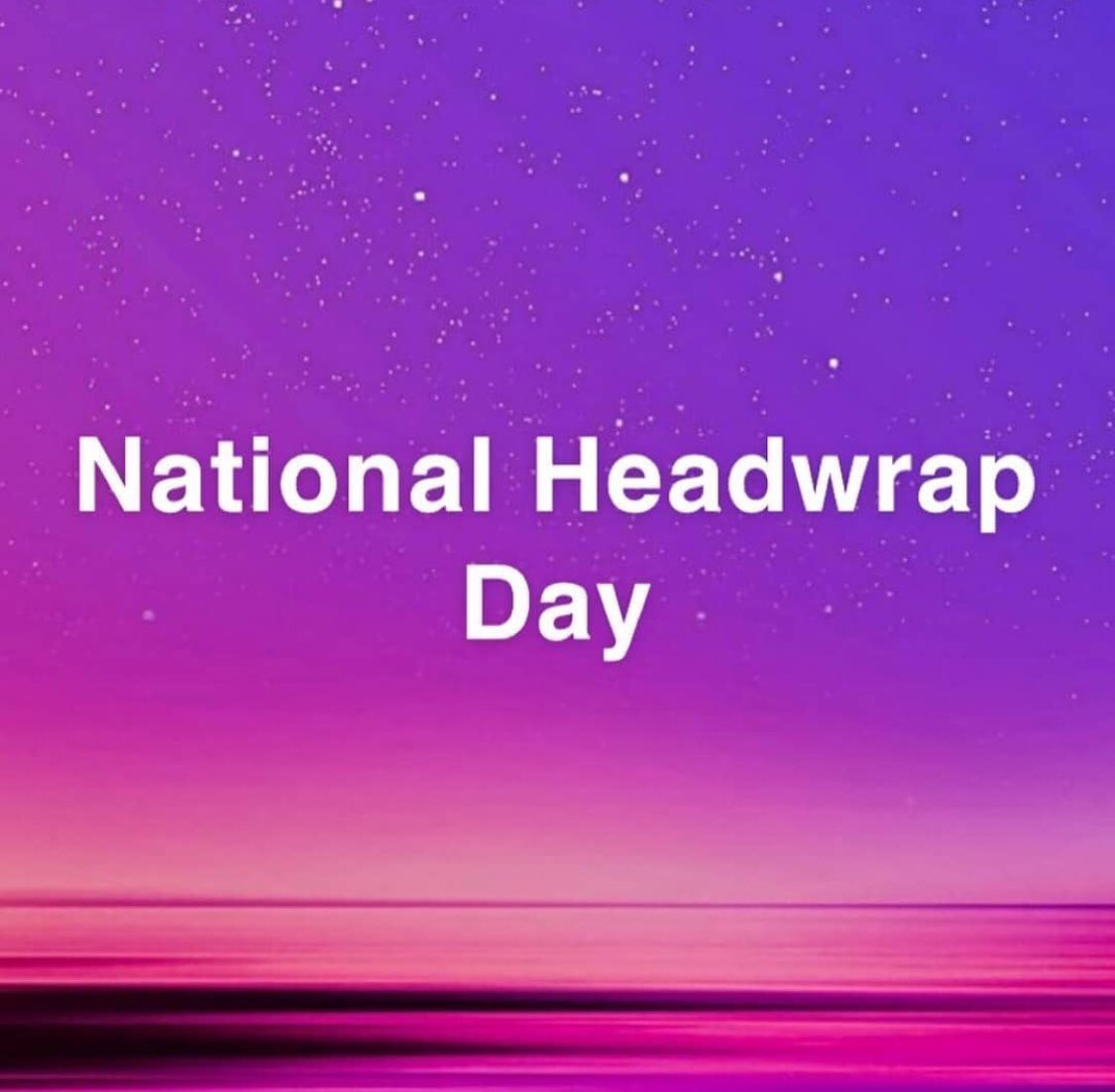 JamaicanVision's tweet photo. Who knew there was such a thing as National Headwrap Day? It’s every day for me. #NHWD2020 https://t.co/N09gP5J0Sn