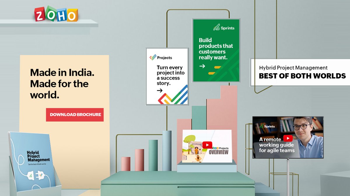 ZohoProjects's tweet photo. We're glad to be a part of @PMInstitute R11 Common Ground Symposium this November 21-22, 2020. It's a great place to round-off this year and we're looking forward to virtually catching up with you all! Stop by our booth for a quick chat :)
@PMIevents @zohosprints
#CGS20 https://t.co/ur9FRrUbjf