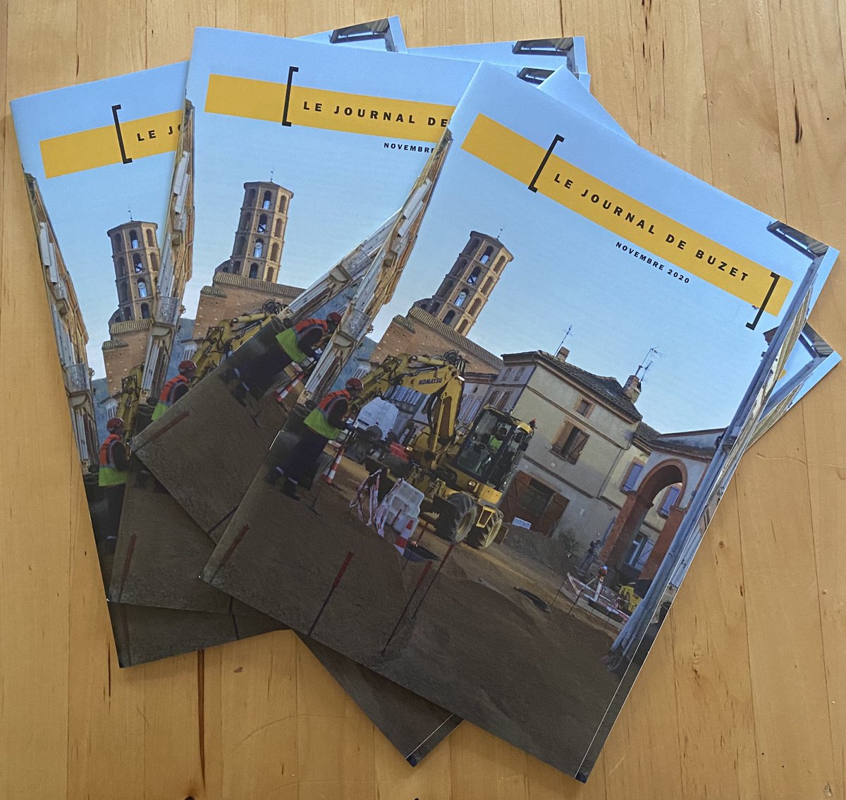 GIllesjoviado's tweet photo. [Le journal de Buzet]

Arrivé en mairie !!

La distribution débute ce soir. À vos boîtes aux lettres.

Bulletin + 2 informations... https://t.co/n5v8FAymUP