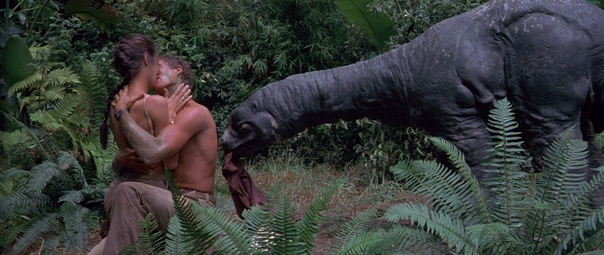 Raponi has said the crew was not trying to recreate a specific sauropod species, just something that was dinosaur-ish enough to be recognized as one and yet perform/emote believably. When I was 9, it was real enough for me.