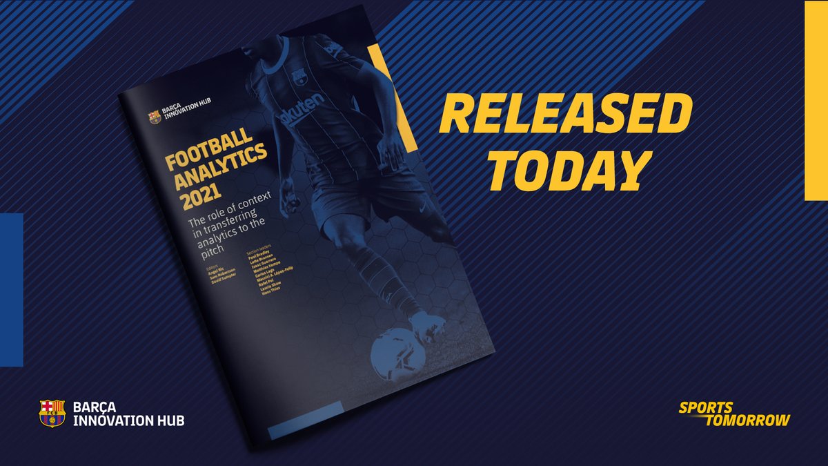 BarcaInnoHub's tweet photo. NEW RELEASE! 📕 2021 Barça #FootballAnalytics Guide! 👨‍💻
Exclusive to #SportsTomorrow full pass &amp; #BarçaAnalytics pass holders.

GET THE GUIDE! + access all talks  ➡️ https://t.co/JXiAARRVCM

@JaviOnData @raulpelaez_ @Soccermatics @Robertson_SJ @angelric10 https://t.co/kUx29gdMIb