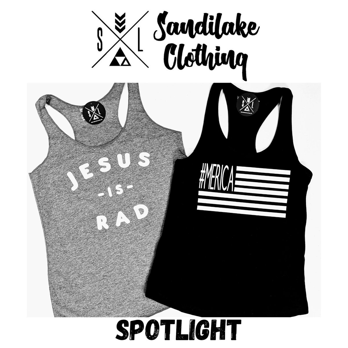 In these uncertain times, have faith that's it's all gonna be ok! Let your clothing speak for you! 
.
#merica #jesusisrad #havefaith #faithoverfear #itsgonnabeok #celebrateamerica #ibelieveinamerica #wecandothis #sandilakespotlight