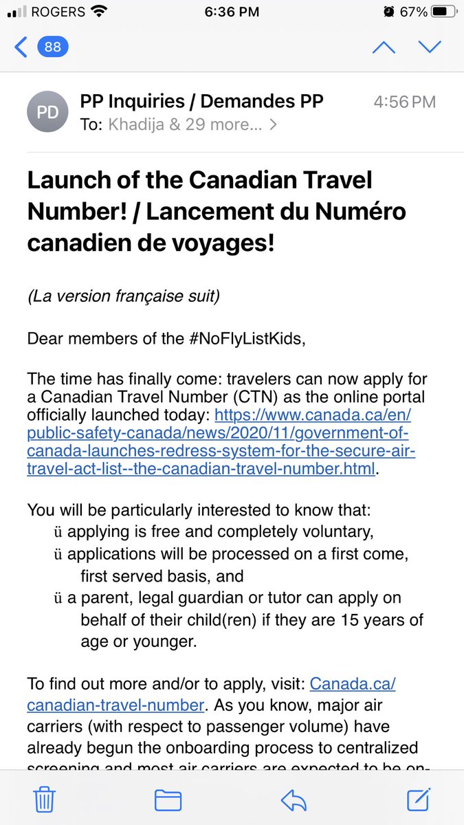 sulemaan's tweet image. An email we’re happy to receive after 5 years. Thank you @JustinTrudeau @BillBlair @RalphGoodale @janephilpott @OmarAlghabra @HonAhmedHussen @theJagmeetSingh @MattDube @erinotoole @tomkmiec @LisaRaitt @ElizabethMay &amp;amp; many more.

Amazing what can happen when we work together,eh?🇨🇦