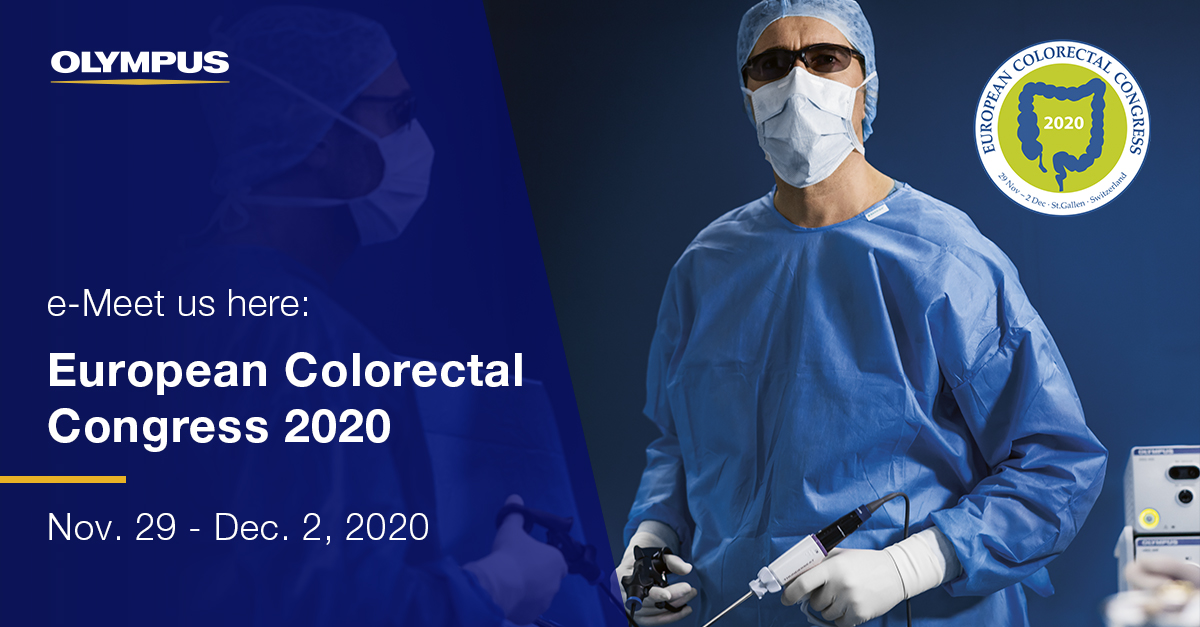OlympusMedEMEA's tweet photo. Join us from Nov. 29 - Dec. 2 at Virtual #ECCStGallen, when this year's European Colorectal Congress will take place. Check out our congress website to discover products like #THUNDERBEAT or #ENDOEYE - and get in touch with us via our contact form: https://t.co/5OmVrLPRQq https://t.co/2CR1Nt2reU