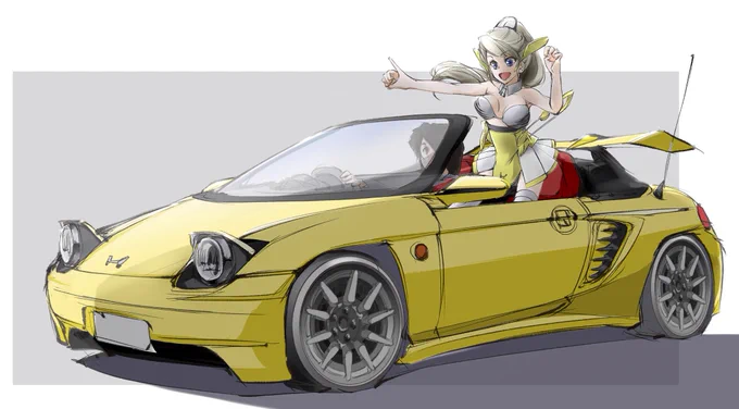 #絵晒したらみんながブァァァってRTしてくれてブァァァってフォロワーがブァァァって増えブァァァるブァァァらブァァァしブァァァブァァァァァアアい 

VTEC感あるのがいいよねーこのタグ?。ってことで車絵セレクト! #車なご #車擬人化 